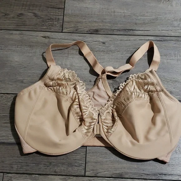 Glamorise Women's 34G Front-Close T-Back Wonderwire Underwire #1246 - Picture 1 of 4